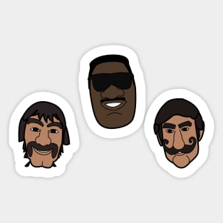 Hall of Fame Heads Sticker